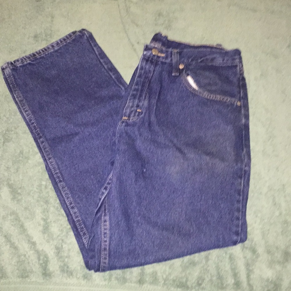 Wrangler men blue jeans